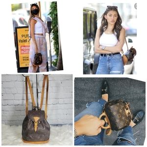 Louis Vuitton Montsouris Mini monogram backpack LV